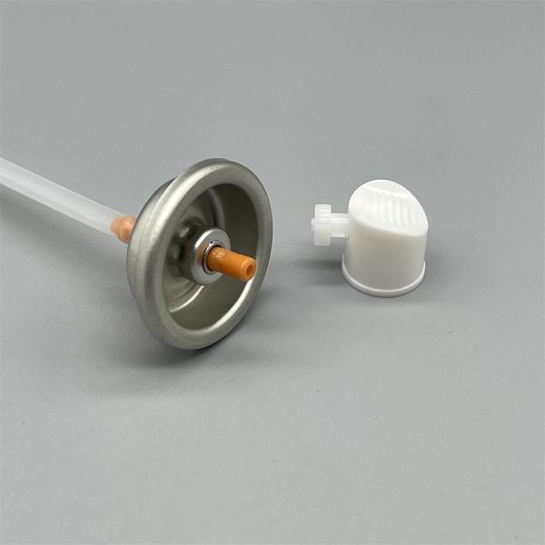 1インチ オス エアゾールペイントバルブ メタリックグリーンスプレー缶用