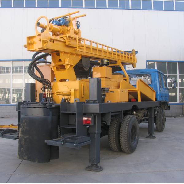 Truck Mounted Deep Borehole Water Well Drilling Rig Machine