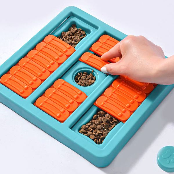 Pet Puzzle Toy Foraging Dog Toys IQ Sniffing Training Stress Relief Slow Eating Feeder Game
