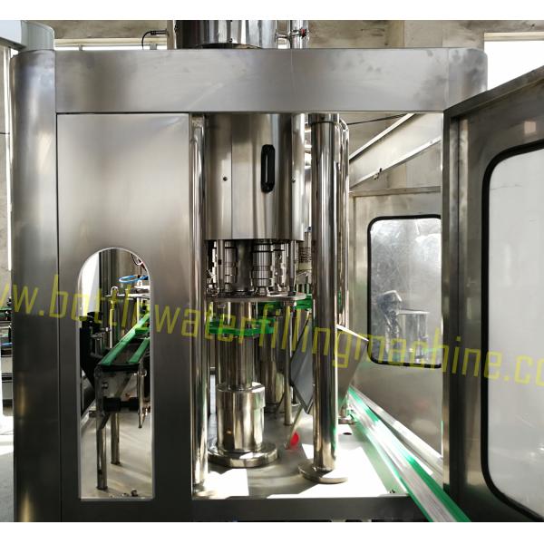 4000BPH Water Bottle Filling Machine Small , Plastic Bottle Filler
