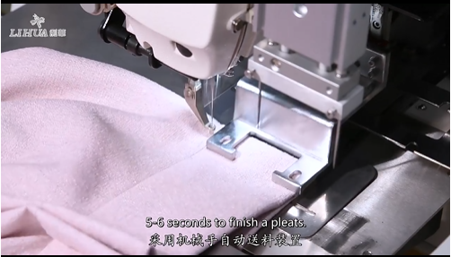 Automatic Curtain Production Lihua Industrial Machine Fabric Pleating Machine 150KG Weight