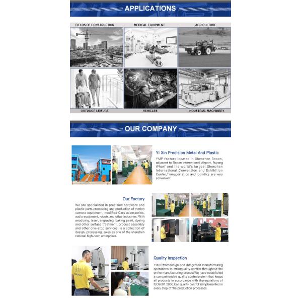 6061 Aluminum Alloy CNC Machining Parts 5 Axis Precision