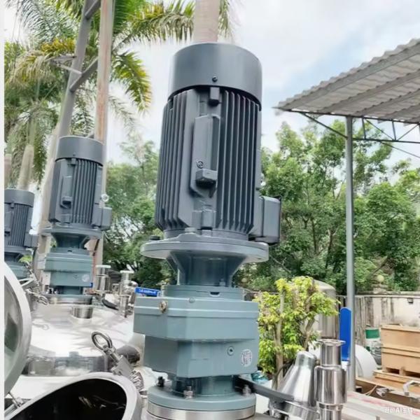 Tanque mezclador homogeneizador con calefacción eléctrica para cosméticos líquidos y detergentes