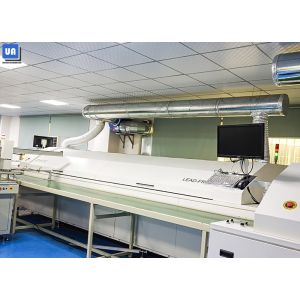 Машина паять Reflow горячего воздуха SMT ПК PLC с 10 нагревая зонами