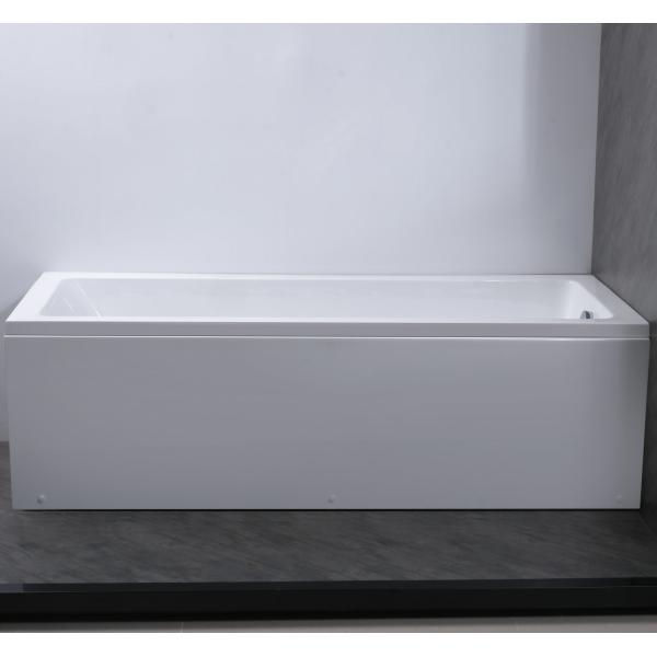 Full Payment Straight Acrylic Bathtubs with Panels and Total Flexible Legs Structurer