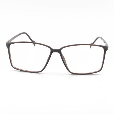 Os monóculos unisex do quadrado moldam vidros claros azuis retros