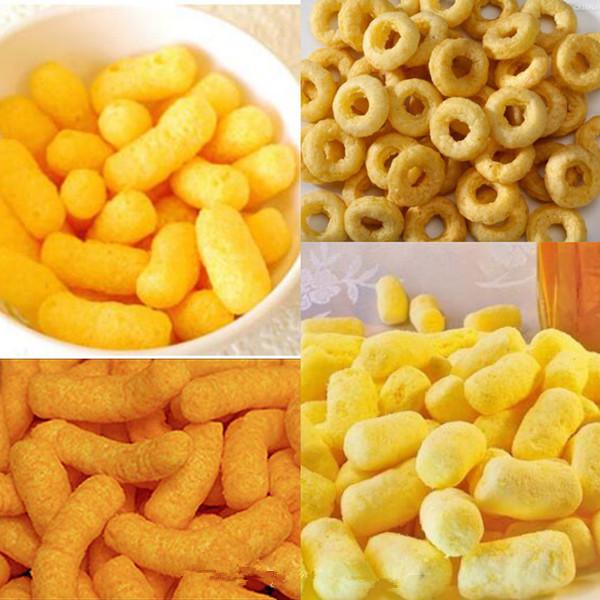 80kw Corn Puff Making Machine / High Capacity Snack Production Line