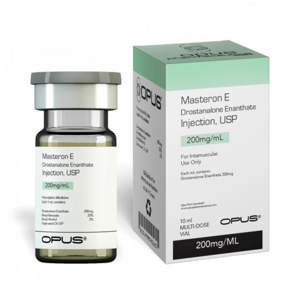 Этикетки и коробки для флаконов Omega Lab Masteron E 200 OPUS 10 мл