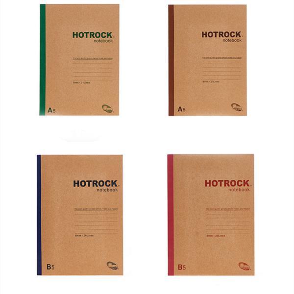 Student Diary A5/B5 Thread Sewing Brown Kraft Paper Notebook with 40/60/80 Inner Pages
