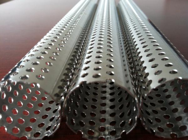 Zhi Yi Da Straight Seam Water 304 Perforated Metal Welded Tubes Fiter Element Air Center Core Pipe Water Filter Frame