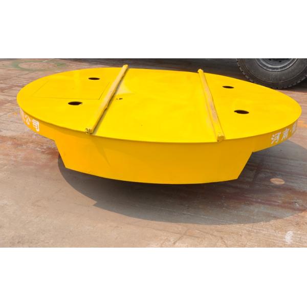Metal industrial electric rail turntable handling wagon for steel plate or matel coils