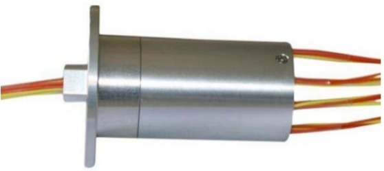 SP025 High Speed Slip Ring 12 Channels 18000 RPM Gold-Gold Contact IP65 for Radar Antenna Systems