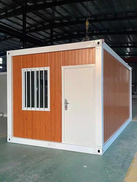 Casa de contêineres modular pré-fabricada personalizada com janela deslizante de PVC