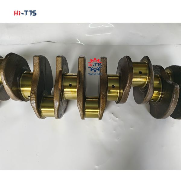 Diesel Engine Crankshaft H07C Diesel Engine Alloy Gold Crankshaft 13400-1583/134001583 for Hitachi EX220-5/EX270-5/EX230-5 Excavator