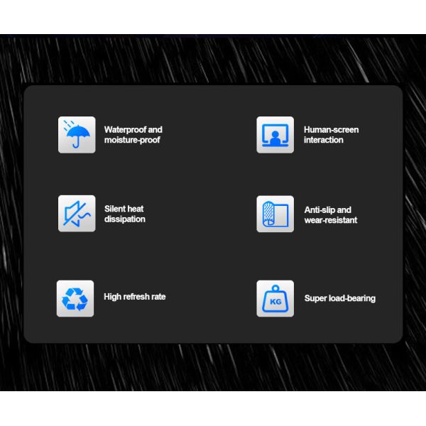 Customized Led Interactive Floor Screen Waterproof Interactive Screen Led Stage Floor Screen