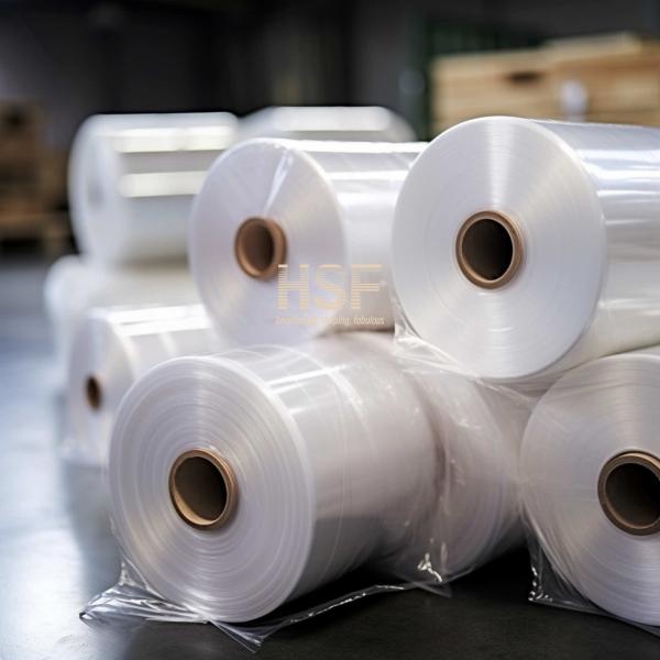 40 микронов Прозрачная белая полиэтиленовая пленка высокой плотности PE защитная пленка