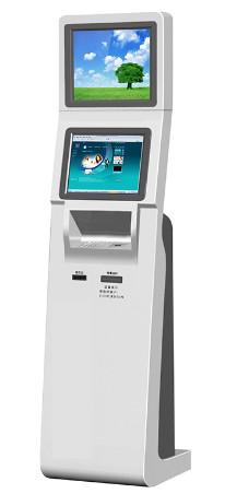 Free Standing Lottery Ticket Kiosk 1920*1080 With Cash / Bank Cards Payment