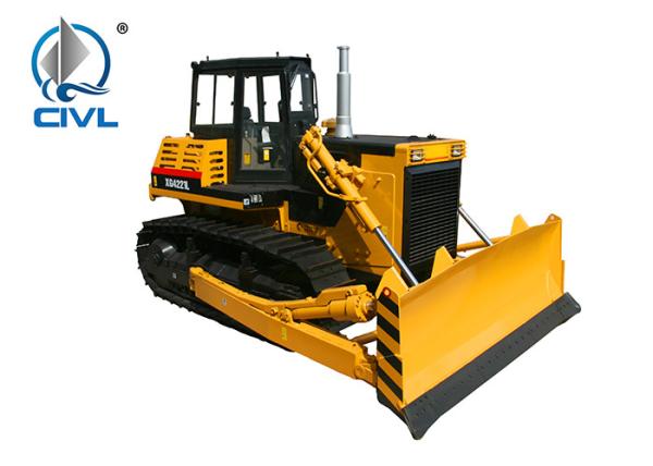 25T Cummins Engine Shantui Bulldozer 220HP SD22 With Rear Ripper Track Gauge 1880mm