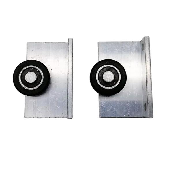 Carretillas Para Ventana De Aluminio Single Wheel Sliding Roller Nylon Gate Wheel Bearing for Mexico Market