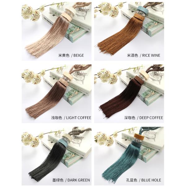 46cm Polyester Rope Curtain Tiebacks For Office Decoration