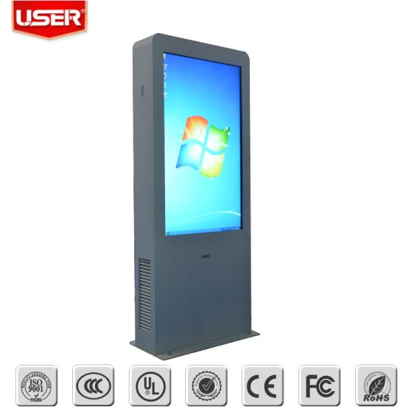 Infrared IR Touch Outdoor Digital Sign Boards Energy Saving High Resolution