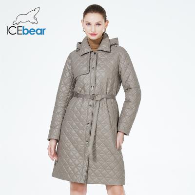 Outside Mid Length Light Spring Coat Elegant Hook Belt  Beige Colour Stylish Spring Jackets