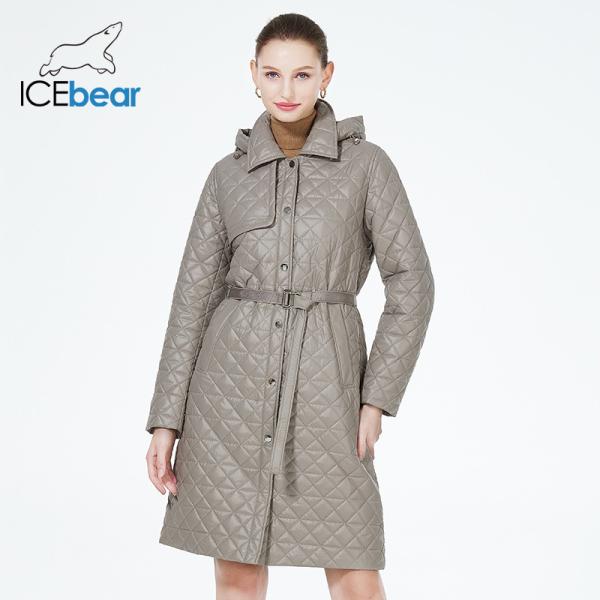 Outside Mid Length Light Spring Coat Elegant Hook Belt  Beige Colour Stylish Spring Jackets