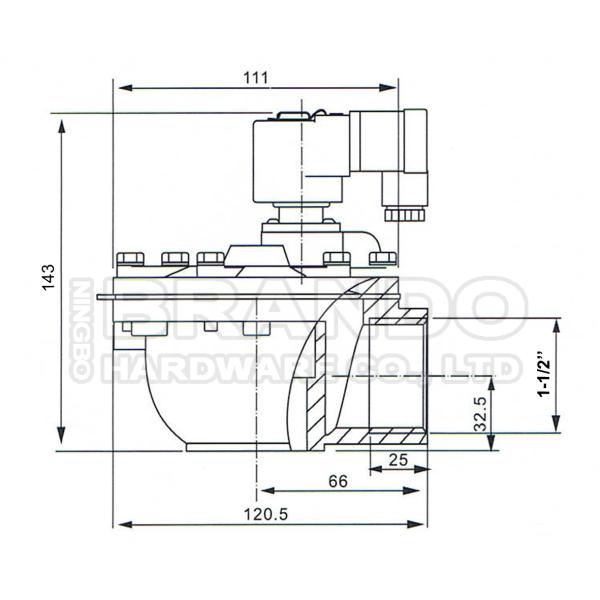 Goyen клапан сборника пыли диафрагмы CA35T тип 1-1/2» одиночный