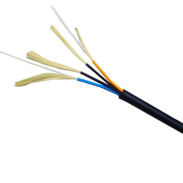 GYFJH type cable 7.0mm Tight-buffered Fiber 2 Core Outdoor fiber Optical Cable