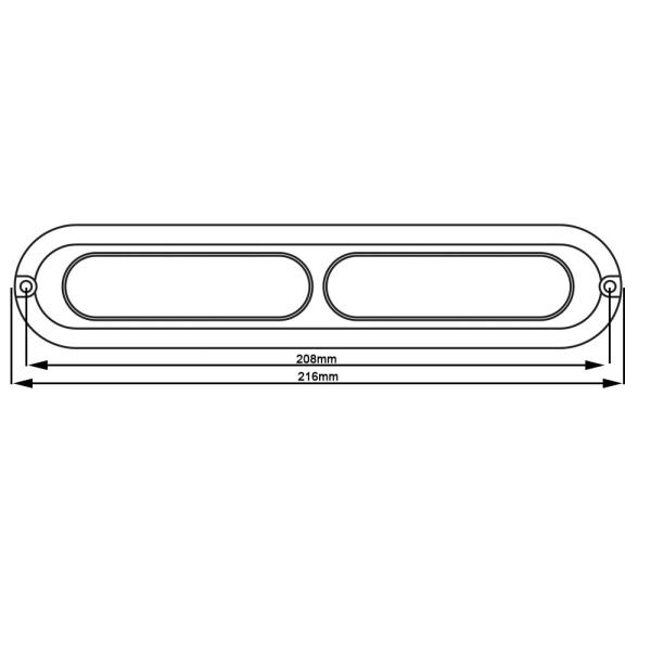 Waterproof Marine Underwater Boat Transom Lights 316L Stainless Steel