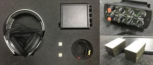 High Sensitivity Wall Listening Device Two Sensors For Spying
