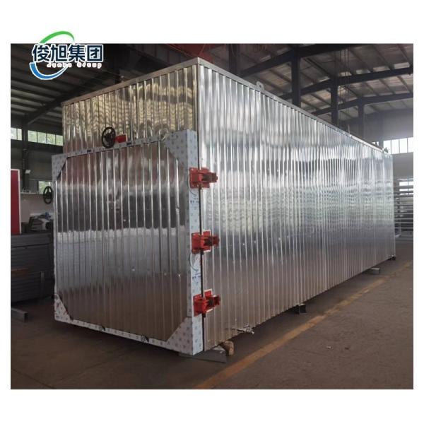 Wood High Temperature Modification Equipment 2000 Kg Capacity Wooden Pallet Drying Customization