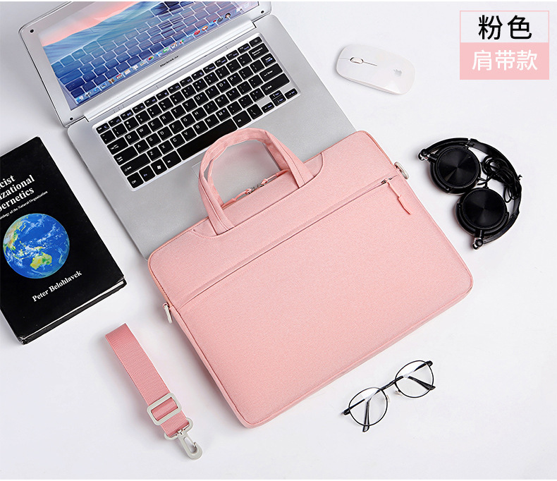 Wholesale Men's 15.6inch Tablet Laptop Bag 14inch Handheld Inner Sleeve Fabric Case Briefcase for iPad Sling Carrying System Wholesale OEM/ODM/Private Label