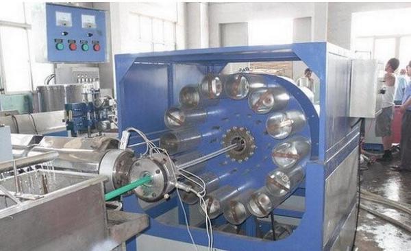 Abrasion Resistant Dia 14mm PVC Pipe Extrusion Line