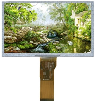 5 Inch 800x480 ST7262 High Brightness TFT Display Wide Operating Temperature