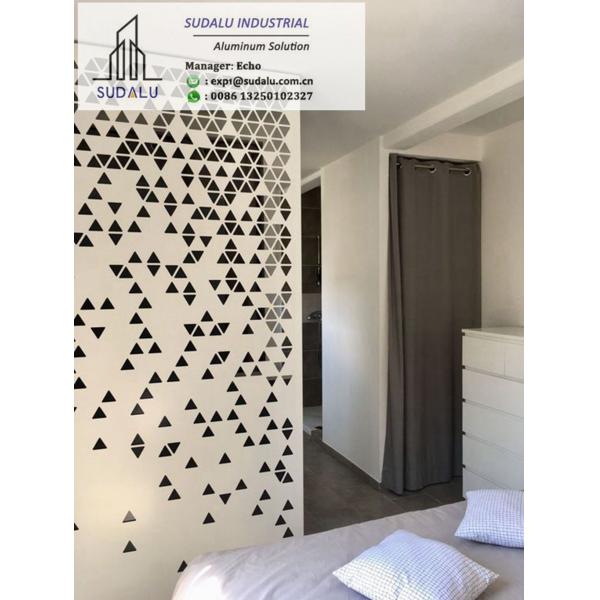Aluminum Indoor Partition Laser Cut Screen Decoration Panel Powder Coated Perforated Sheet
