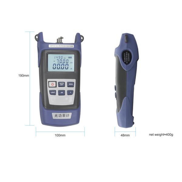 breakpoint Mini Optical Power Meter , FTTH Portable Optical Power Meter ROSH