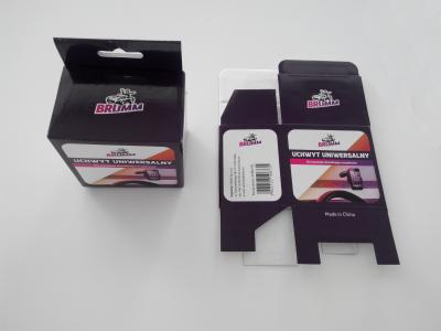 Custom Small Corrugated Cardboard Tuck Top 1-2-3 Bottom Boxes With Hanger Hole
