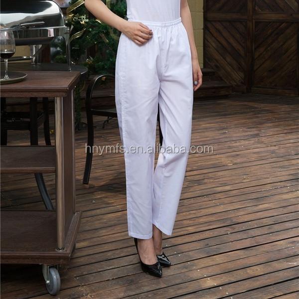 Top Quality Custom Design Workwear Chefs Clothing  Chef  Pants for women