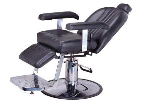 Beauty Salon Hydraulic Barber Chair , Customized Hair Styling Chairs Arm To Arm Style