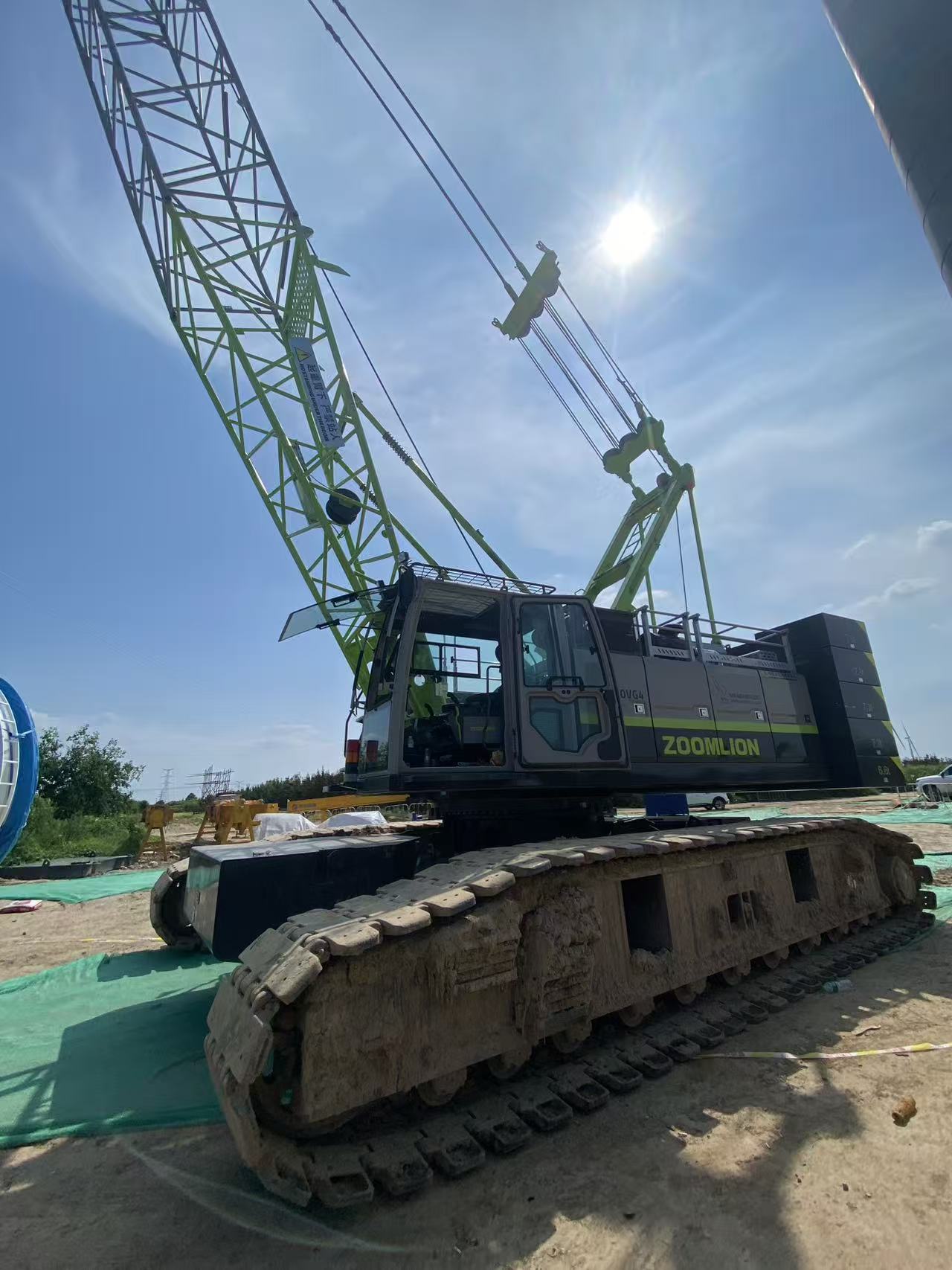 2026 model second-hand crawler crane, 110 tons, ZOOMLION ZCC1100V