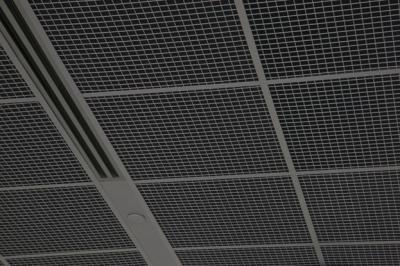Station Aluminum Open Cell Ceiling , Aluminium Cell Ceiling For Ventilation System