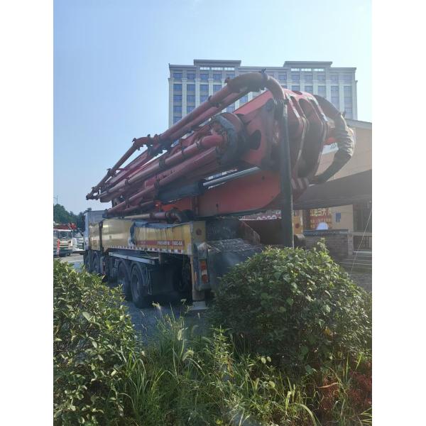 2019 SANY 56m Used Concrete Pump Truck Benz Chassis For Building Equipment