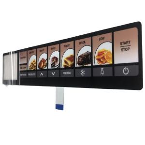 メディカルグレードのフラットメムランスイッチ,カスタマイズされたパントン色コードと3M467接着剤