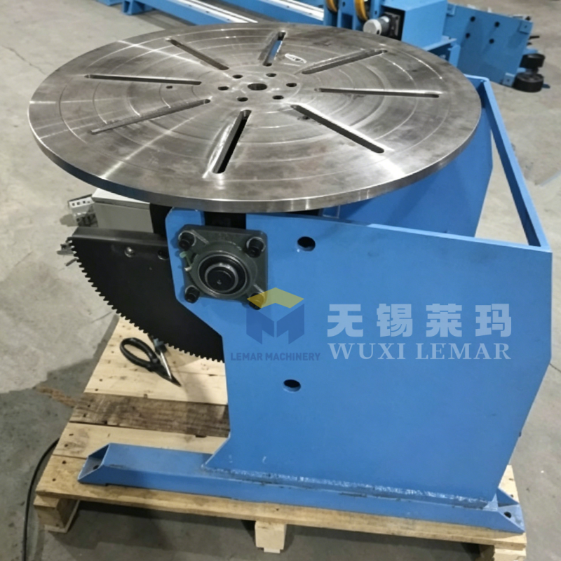 100kg Welding Positioner Turning Table for Pipe and Small Vessel Circumferential Welding