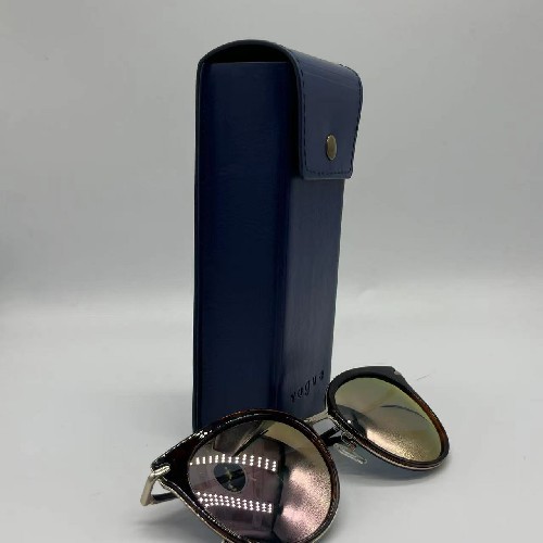 Petite taille portative en métal d'unité centrale de 16.6CM de caisse cuboïde de monocle pour les verres optiques