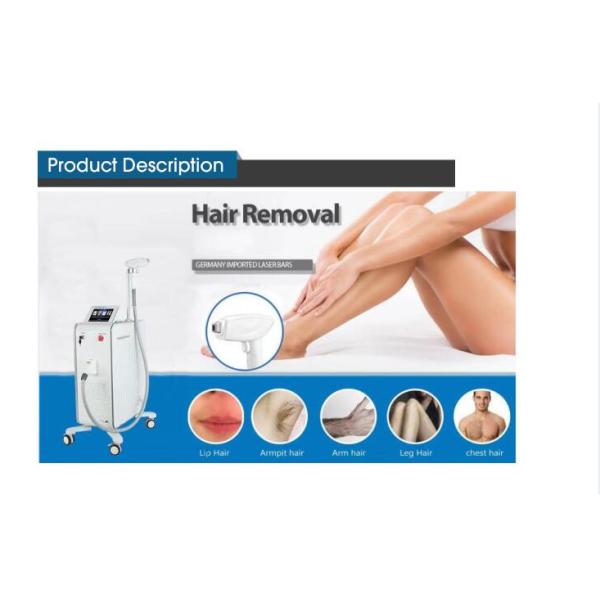 Spa Salon 20HZ 808 Diode Laser Hair Removal Machine