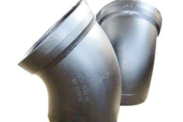 Welding Connect Pipe 420 / MPa Ductile Iron Pipe Bends