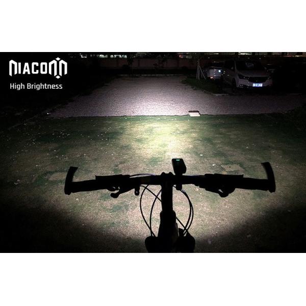IPX5 Waterproof Bike Front Led Light 30W 3000lm Aluminum Case Power Bank Flashlight