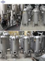 Filtrage industriel de l'eau pour 2 sacs et une productivité de 20000 L/heure